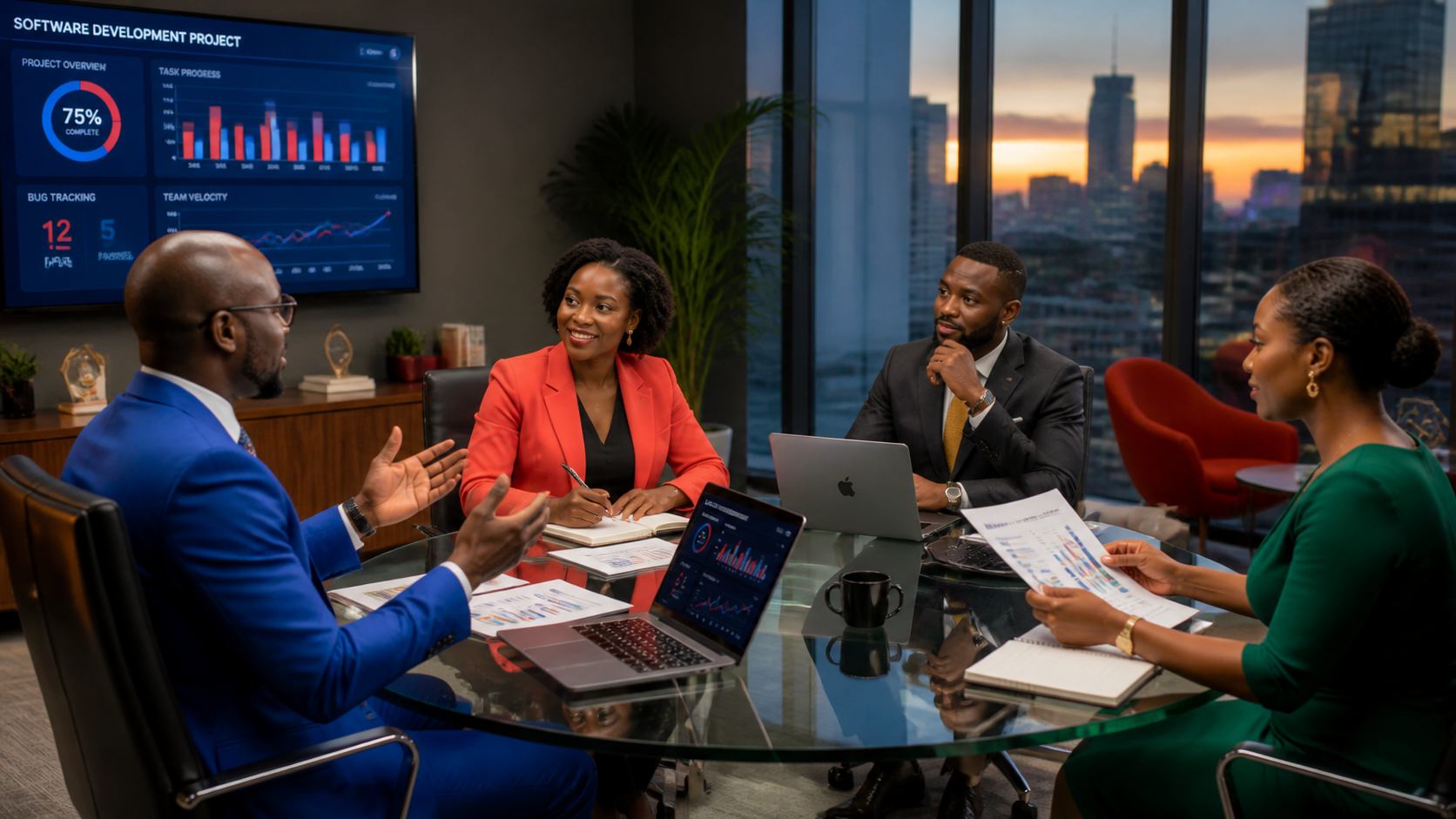 BISTA Solutions team of Black corporate professionals